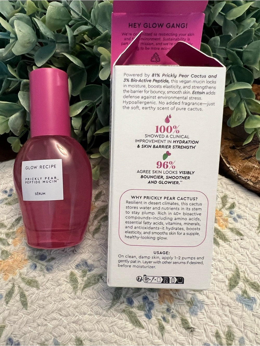 Glow Recipe Prickly Pear Peptide Mucin Serum - Picture 3 of 5